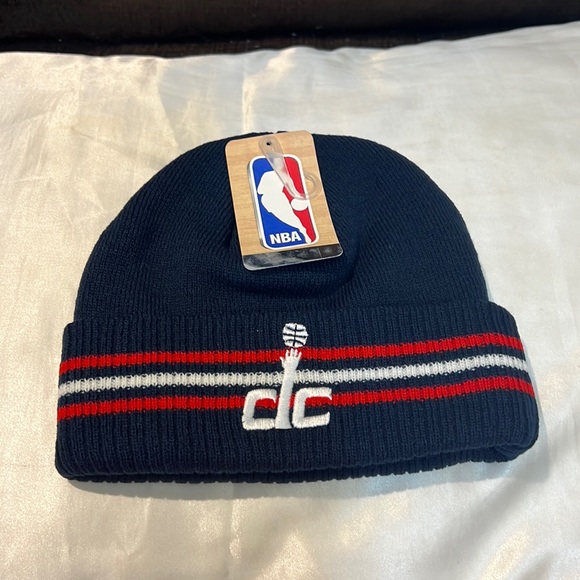 SALE 🔥🔥Official NBA Adidas Team a Beanie Wizards. Color: Blue. OS - Picture 1 of 2